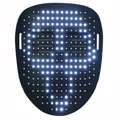 USB রিচার্জেবল স্মার্ট LED ফেস মাস্ক 25 গ্লোয় ফেস এবং 25 অ্যানিমেশন সহ
