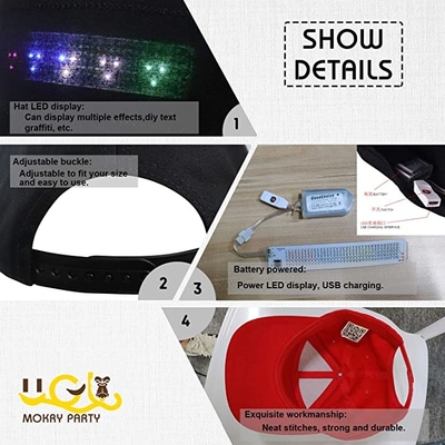 ব্লুটুথ LED বার্তা ক্যাপ সম্পাদনা পাঠ্য অ্যানিমেটেড অঙ্কন প্যাটার্ন